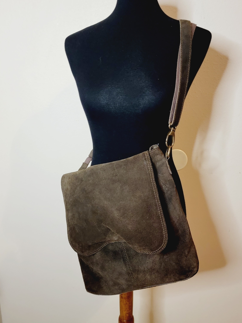 Vintage We The Free Pairs Suede Convertible Backpack Bag - Picture 3 of 13